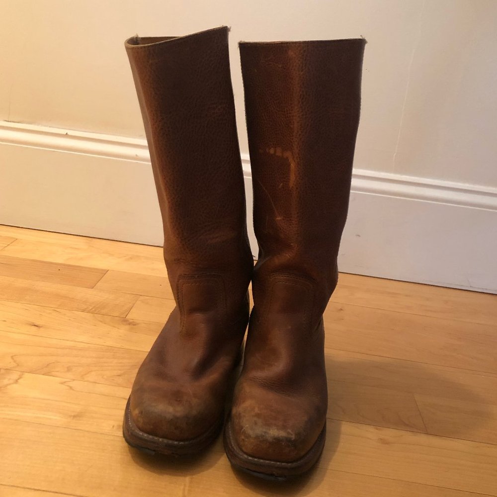 FRYE Women's Campus 14G Boot, Brown, 8.5 W US